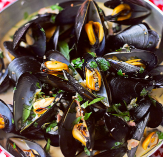 mussels with guiness